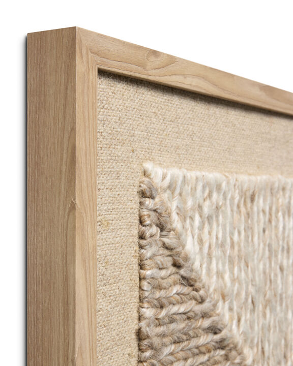 Diamante Beige/Ivory 2'8"x2'8" Wall Art